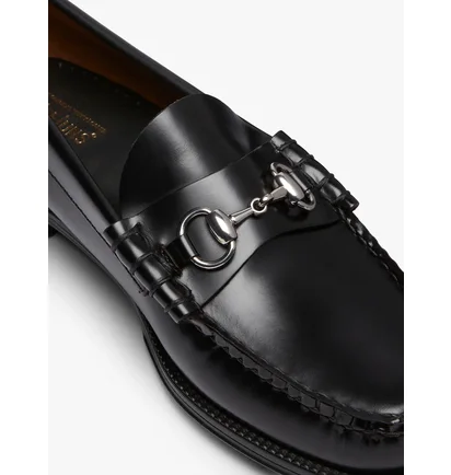 Туфли мужские G.H.Bass Easy Weejuns Lincoln Penny Loafers Black BA11775