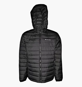 Куртка чоловіча Columbia Powder Lite Hooded Jacket M Olive WO1151-010