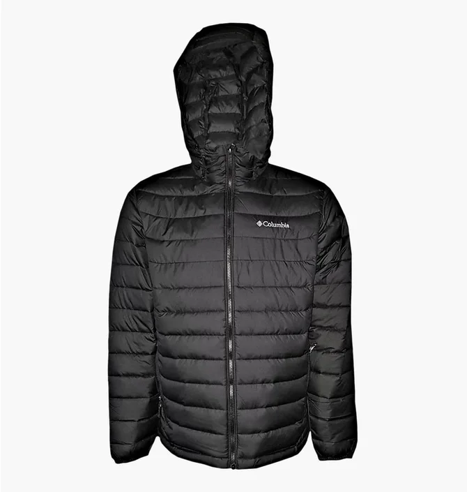 Куртка чоловіча Columbia Powder Lite Hooded Jacket M Olive WO1151-010