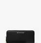 Гаманець жіночий Michael Kors Jet Set Travel Large Pebbled Leather Wristlet Black 35T7GTVE7L-BLACK-46076