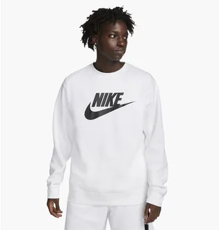 Свитшот мужской Nike Sportswear Club Fleece White DQ4912-100