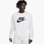 Свитшот мужской Nike Sportswear Club Fleece White DQ4912-100