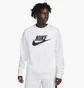 Свитшот мужской Nike Sportswear Club Fleece White DQ4912-100