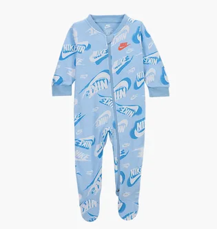 Комбинезон детский Nike Sportswear Baby Tech Fleece Coverall Light Blue/White 56M884-C60