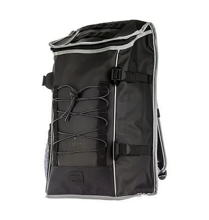 Рюкзак унісекс Rains Backpacks Black 1315-BLACKREFLECTIVE