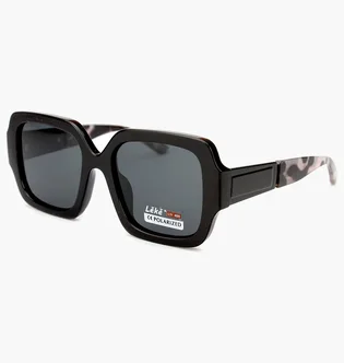 Солнцезащитные очки женские Leke Black/Grey 2205-C1