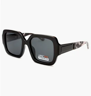 Сонцезахисні окуляри жіночі Leke Black/Grey 2205-C1