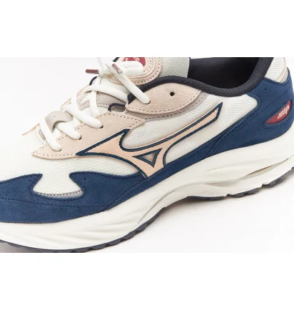 Кроссовки мужские Mizuno Wave Rider Beta Beige/Blue D1GA330904