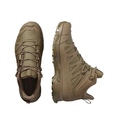 Ботинки унисекс Salomon X Ultra Forces Mid Gtx Beige L47875200