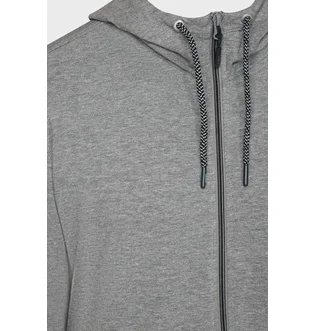 Толстовка мужская CMP Jacket Fix Hood Grey 32D8077M-19UL