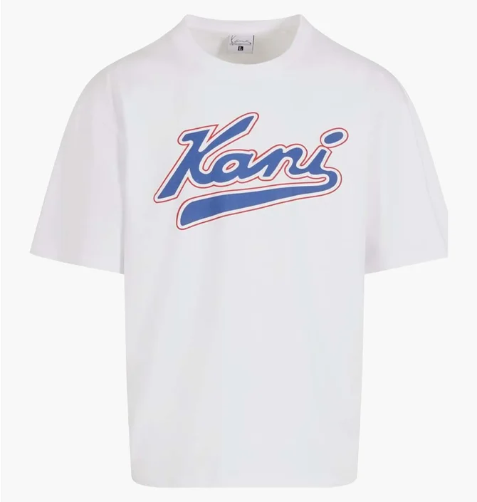 Футболка чоловіча Karl Kani Varsity Print White PD00007515