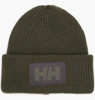 Шапка унисекс Helly Hansen Box Beanie Green 53648-431