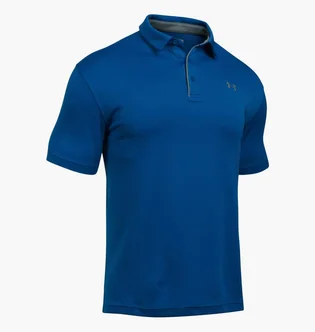 Поло мужское Under Armour Tech Polo Blue 1290140-400