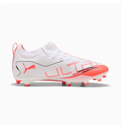 Бутси дитячі Puma Ultra 5 Match Fg/Ag White/Red 108167-01