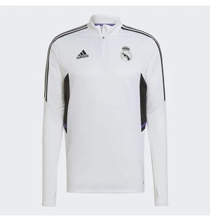 Олимпийка мужская Adidas Real Madrid Condivo 22 Training Top White Ha2582