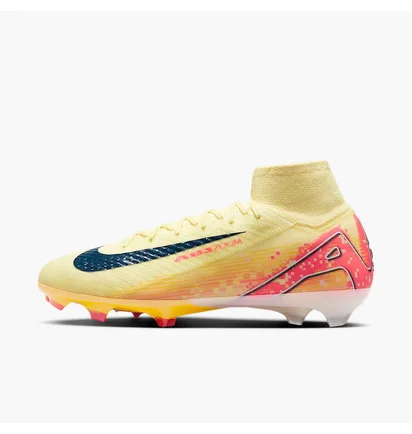 Бутсы унисекс Nike Mercurial Superfly 10 Elite Mbappe Fg Orange FQ8692-800