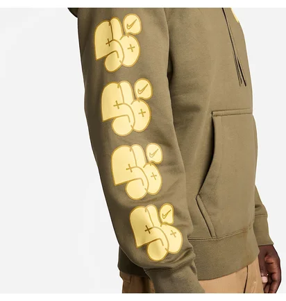 Худи унисекс Nike Sb Fleece Pullover Skate Olive FN2579-222