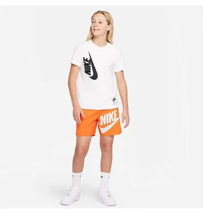 Шорты детские Nike B Nsw Woven Hbr Short Orange DO6582-817