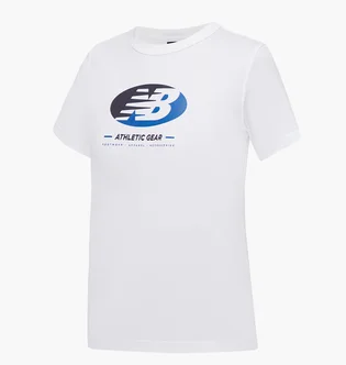 Футболка детская New Balance Essentials Reimagined Graphic White YT31517WT