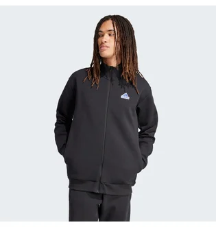 Олимпийка мужская Adidas Future Icons Badge Of Sport Track Jacket Black IS3231