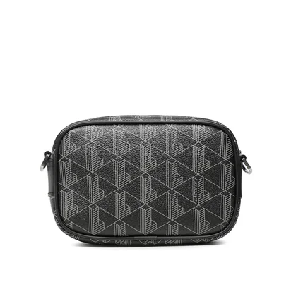 Сумка унисекс Lacoste Reporter Bag Black/Grey NH3650LX.H45