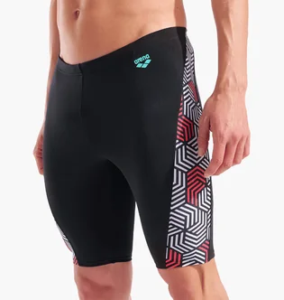 Плавки мужские Arena Geometry Swim Jammer Black 010274-550