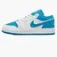 Кросівки дитячі Air Jordan Air 1 Low Junior White/Light Blue 553560-174