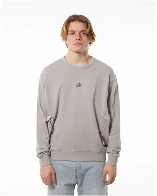 Світшот чоловічий CP Company Mixed Sweatshirt Drizzle Grey 16CMSS248A110039M913