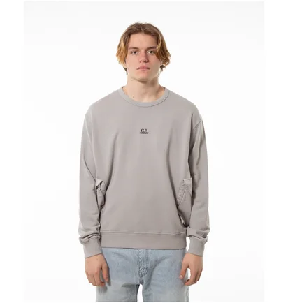 Світшот чоловічий C.P. Company Mixed Sweatshirt Drizzle Grey 16CMSS248A110039M913