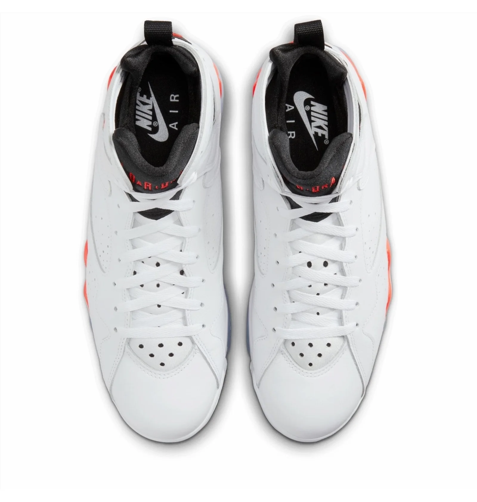 ᐉ Кроссовки мужские Air Jordan 7 Retro White Infrared White