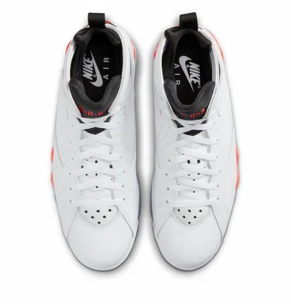 Кроссовки мужские Air Jordan 7 Retro White Infrared White CU9307-160