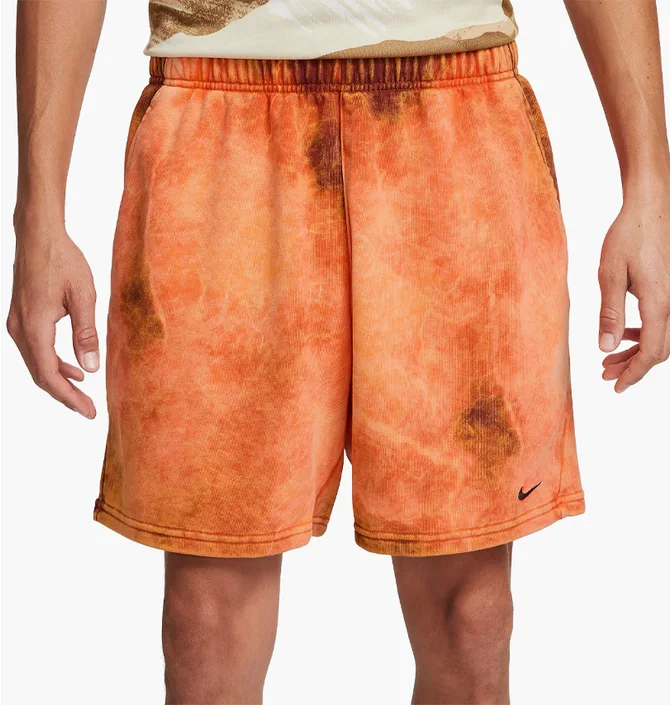 Шорты мужские Nike Df Vintage Short Aop Orange DX1552-231