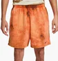 Шорты мужские Nike Df Vintage Short Aop Orange DX1552-231