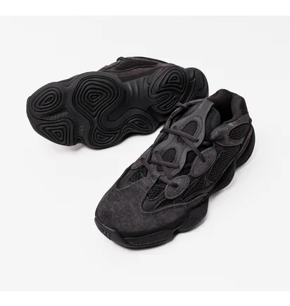 Кросівки унісекс Adidas Yeezy 500 Utility Black F36640