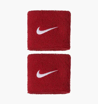 Напульсник унісекс Nike Swoosh Wristbands 2 Pk Varsity Red N.NN.04.601.OS