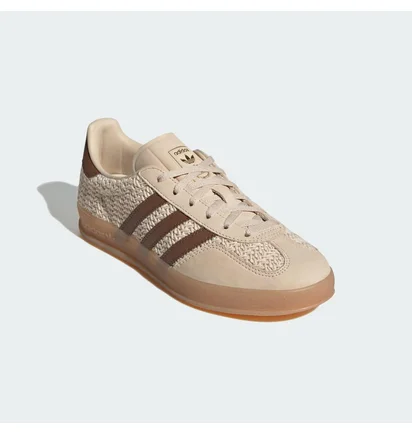 Кроссовки женские Adidas Gazelle Indoor Beige JS1418