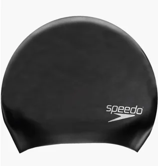 Шапочка для плавания Speedo Long Hair Black 8-061680001
