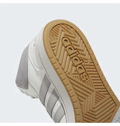 Кроссовки мужские Adidas Hoops 3.0 Mid Lifestyle Basketball Classic Vintage Shoes White IG5568
