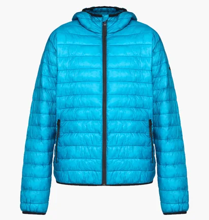 Куртка мужская Arena Puffed Transparent Jacket Light Blue 010566-200