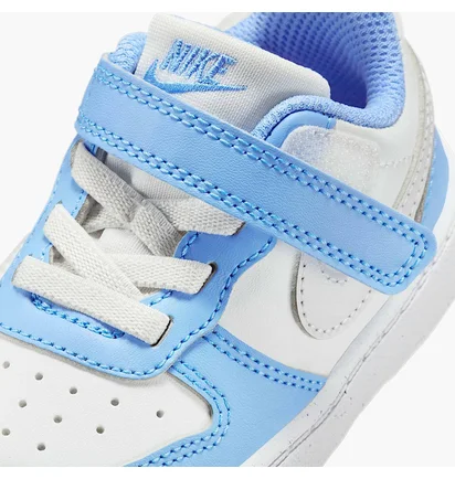 Кроссовки детские Nike Court Borough Low Recraft White/Light Blue DV5458-128