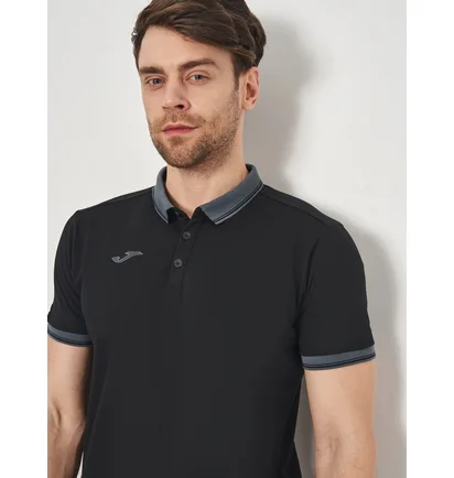 Поло мужское Joma Bali Ii Black 100748.100