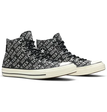 Кеды унисекс Converse Chuck 70 Gore-Tex Black/White 162347C