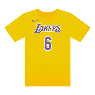 Футболка мужская Nike Nba Los Angeles Lakers Lebron James Yellow CV8528-745