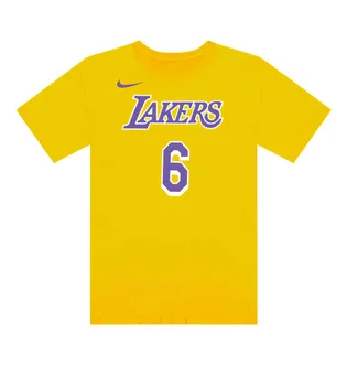 Футболка мужская Nike Nba Los Angeles Lakers Lebron James Yellow CV8528-745