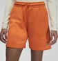 Шорты женские Air Jordan Brooklyn Fleece Shorts Orange DX0380-847