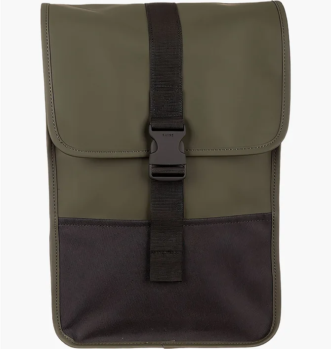 Рюкзак унісекс Rains Backpacks Olive 1370-GREEN