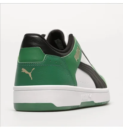 Кеди чоловічі Puma Rebound Joy Low White/Green 380747-26