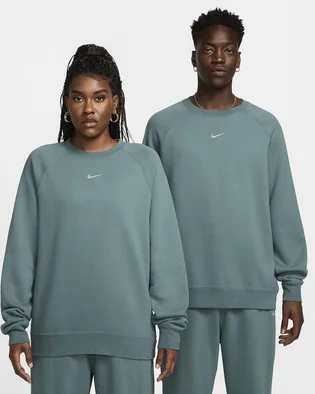 Свитшот мужской Nike Nocta Fleece Cs Crew Light Blue FN8160-382