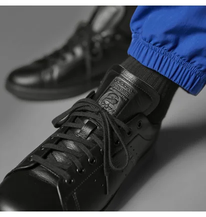 Кроссовки унисекс Adidas Stan Smith Lux Shoes Black Hq6787