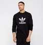 Свитшот мужской Adidas Trefoil Crew Black Cw1235